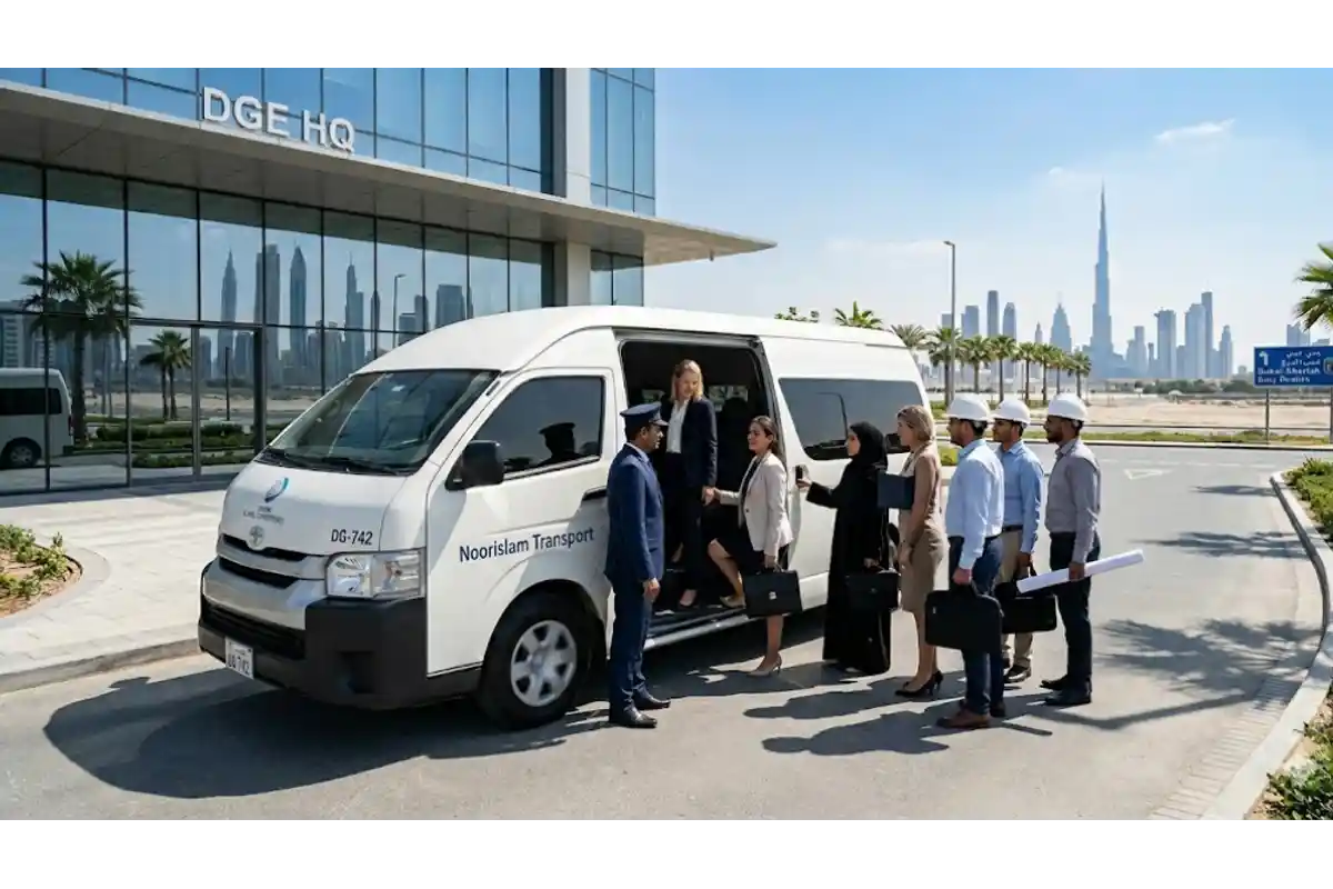 Headquarters to Remote Site Shuttle in Dubai